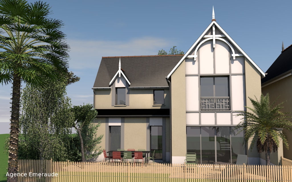 Maison Dinard centre ville 5 pièce(s) 125.49 m² indépendante VEFA spacieux salon-séjour chambre et salle d'eau au rez-de-chaussée Maison Dinard centre ville 5 pièce(s) 125.49 m² indépendante VEFA spacieux salon-séjour chambre et salle d'eau au rez-de-chaussée