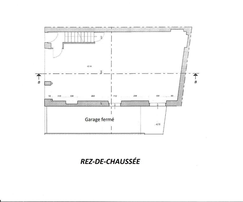 Immeuble Dinard 6 pièce(s) 195 m² projet de réhabilitation maison de ville avec terrasse Immeuble Dinard 6 pièce(s) 195 m² projet de réhabilitation maison de ville avec terrasse
