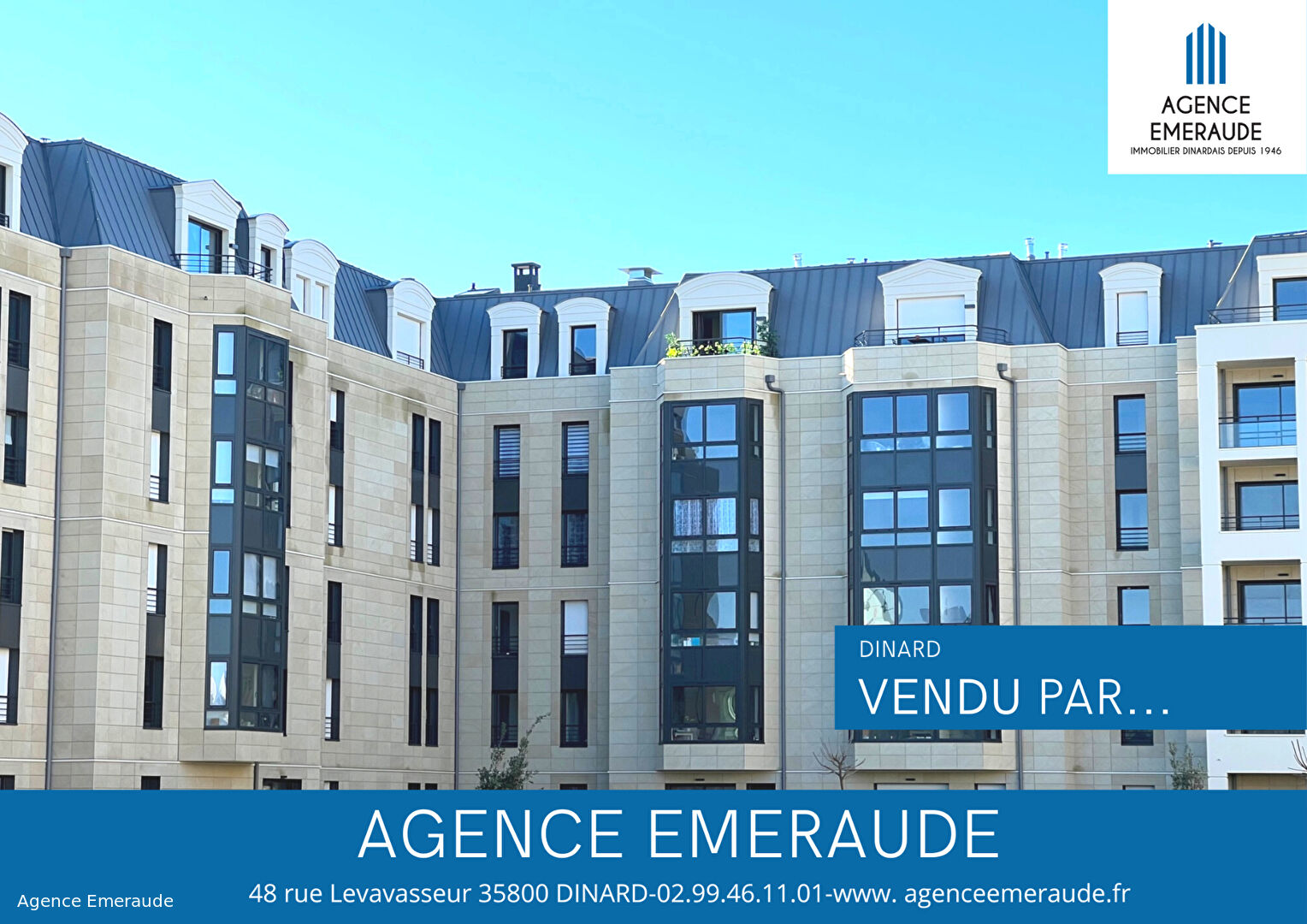 Appartement Neuf Dinard 3 pièce(s) 69.61 m² garage Appartement Neuf Dinard 3 pièce(s) 69.61 m² garage