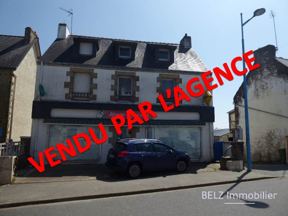 Maison Etel 56410 immeuble sur 4 niveaux, dont 1 sous-sol , 1 local commercial, 2 appartements Maison Etel 56410 immeuble sur 4 niveaux, dont 1 sous-sol , 1 local commercial, 2 appartements