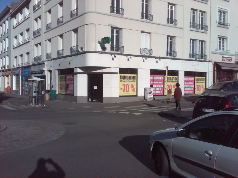 Local commercial Brest proximité Halles 84 m2 Local commercial Brest proximité Halles 84 m2