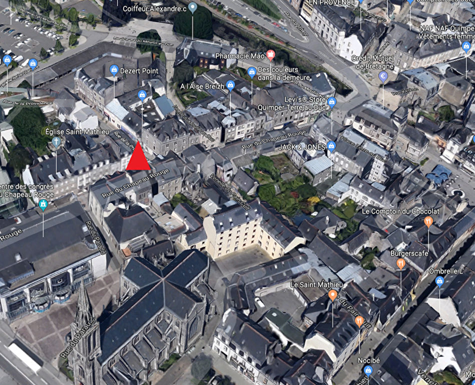 À VENDRE une surface d'habitation de 52 m² avec garage privatif clos CENTRE VILLE 29000 Quimper À VENDRE une surface d'habitation de 52 m² avec garage privatif clos CENTRE VILLE 29000 Quimper