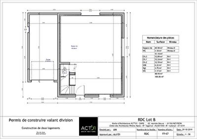 Terrain Heyrieux 488 m2 Lot B