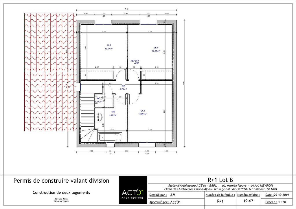 Terrain Heyrieux 488 M2 Lot B