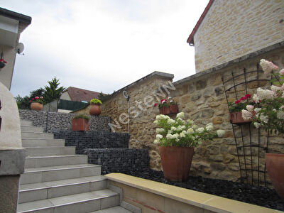 HERMONVILLE - Tres beau pavillon independant de 1997 sans vis a vis - sur sous-sol complet