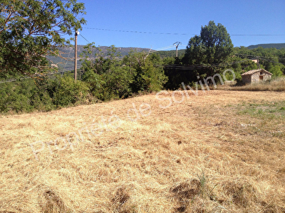 Terrain constructible a vendre vallee de la Meouge
