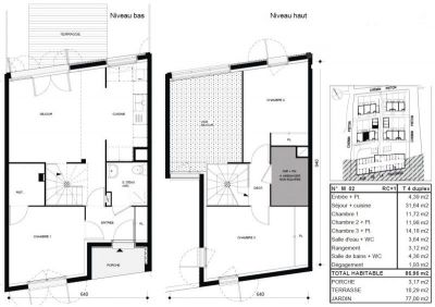 SAINT ORENS DE GAMEVILLE MAISON T4 A VENDRE