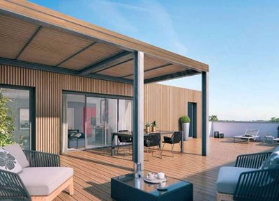 RAMONVILLE SAINT AGNE APPARTEMENT T4 NEUF EN DERNIER AVEC TERRASSE SUR LE TOIT