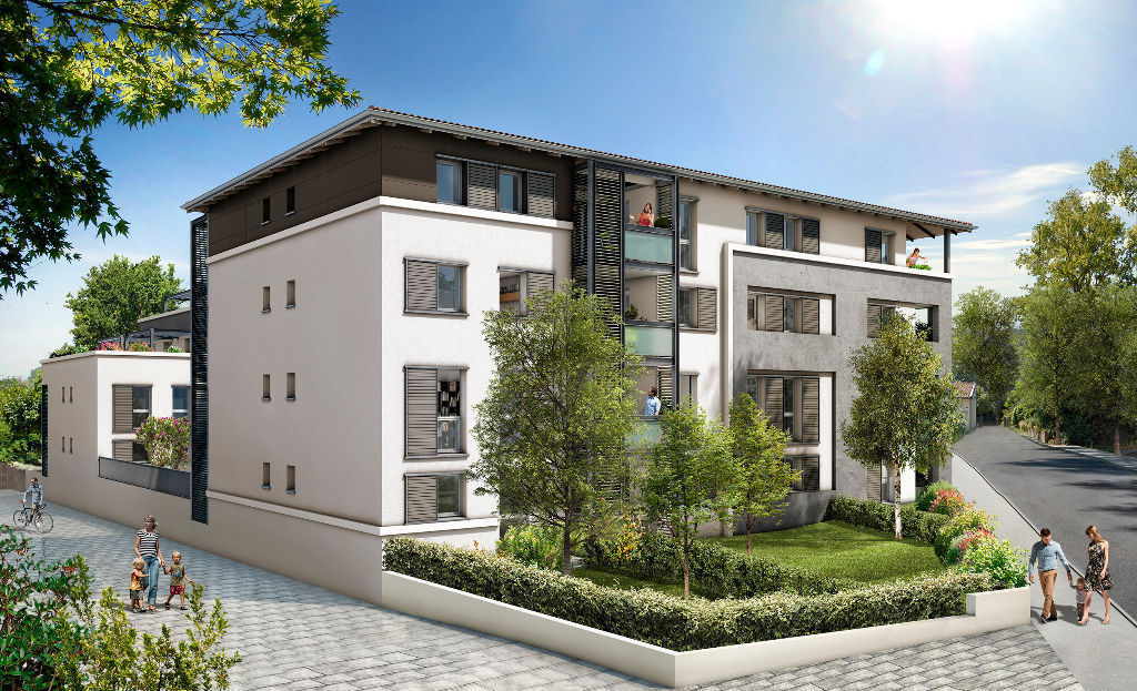 Centre Ville De Castanet Tolosan Appartement T4 Neuf En Etage Avec Ascenseur Terrasse Et Parking A Vendre