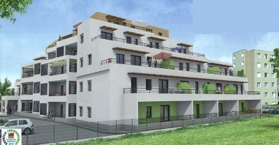 Appartement T2 neuf La Talaudiere 55.40 m2 + loggia