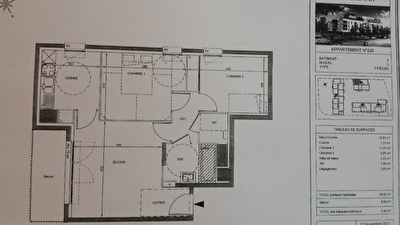 Appartement Montigny Les Cormeilles 3 pieces