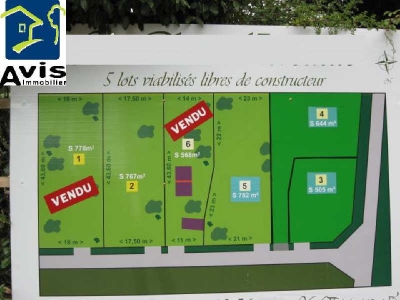 Terrain constructible BADEN - 505,00 m2