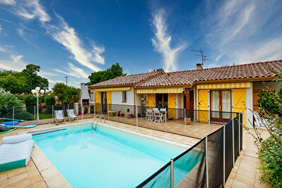 A VENDRE - Plaisance du Touch - Maison T4/5 de plain pied avec piscine et garage au calme