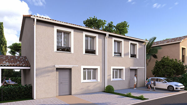 A VENDRE - Maison T4 avec garage et jardin
