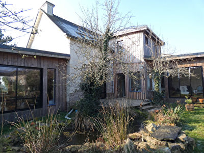 Maison pierre et bois Rochefort En Terre
