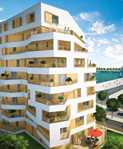 logement T5 neuf Bordeaux face bassin a flot, grande terrasse
