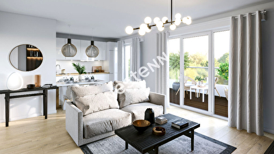 Appartement Pessac 4 pieces 101m2 avec terrasse et parking
