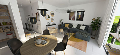 Maison Merignac 3 pieces 67.32 m2 avec jardin de 40 m2