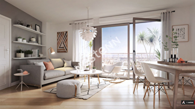 Appartement Bordeaux 4 pieces 80.73 m2 avec 2 balcons