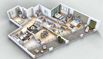 Appartement Bordeaux 5 pieces 108.50 m2 Vue Garonne