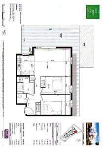 PESSAC- 3 PP NEUF AVEC TERRASSE/JARDIN ET PARKING