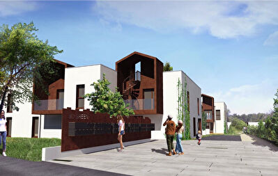 Appartement Saint Medard En Jalles 4 pieces de 88 m2 avec 40m2 de toit-terrasse