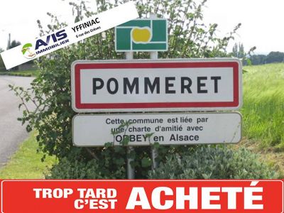 Terrain de 2054 m2 - POMMERET