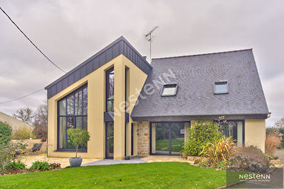 Maison d'architecte quatre chambres a Pommeret