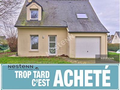 Maison contemporaine trois chambres bourg de Quessoy