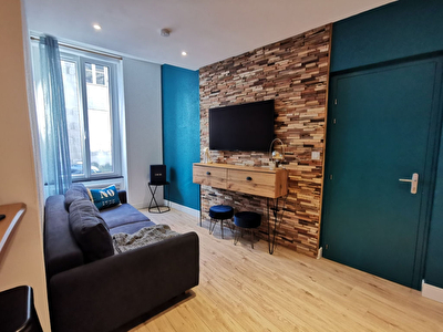 Appartement T2 centre ville - MEUBLE - Entierement renove !!