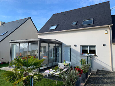 Maison Saint Alban, vivable de plain pied, a 3 km des plages de sable fin du Val Andre