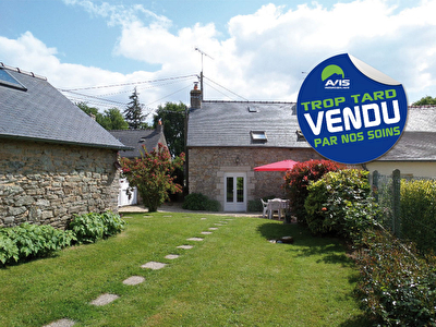 Maison 3 pieces de 60 m2 hab. - AXE PLOERMEL / JOSSELIN