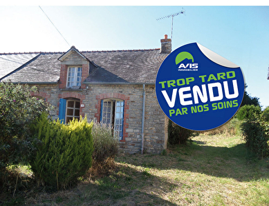 Maison en pierre 4 pieces de 55 m2 hab. - EN EXCLUSIVITE !