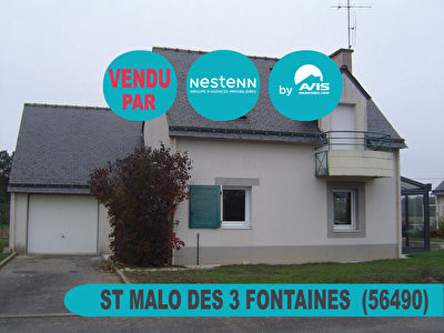 Jolie maison de 4 pieces a SAINT MALO DES TROIS FONTAINES (56490)