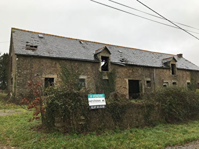Longere a renover a Lanouee (56120) - EN EXCLUSIVITE