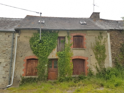 Longere a renover a St Malo des 3 Fontaines (56490)