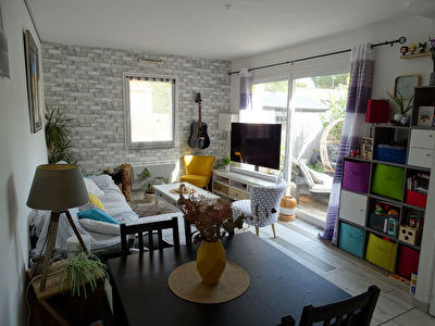 Nantes Gachet : Plain-pied 2 chambres avec jardin