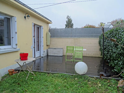 Maison quartier Gachet a Nantes de 2 chambres + mezzanine et jardin