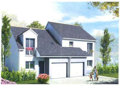 Saint-Etienne-de-Montluc- Maison en VEFA de 3 chambres avec jardin sud et garage