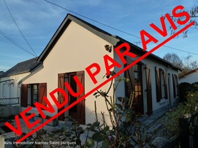 Maison de plain-pied VERTOU 70 m2 2 ch jardinet