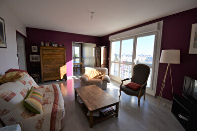 Nantes Bellevue - Appartement lumineux 4 pieces de 87.64m2 , sans travaux.
