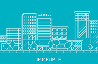A vendre PAU Centre Immeuble de rapport entierement renove de 390 m2 divises en 8 appartements