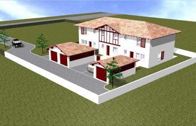 Pavillon TARNOS - 4 pieces - 80,88 m2