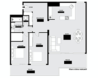 Exclusivite - Neuilly-Sur-Seine - Terrasse - 3 pieces renove