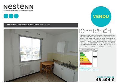 Appartement , Place des Comtes du Maine