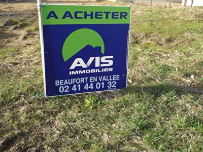 Terrain Beaufort En Vallee 830 m2