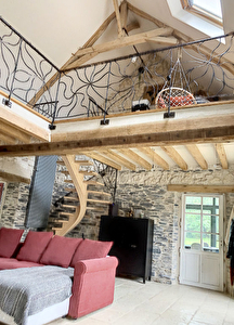 Maison ancienne de 132 m2 et veranda de 18m2 et jardin