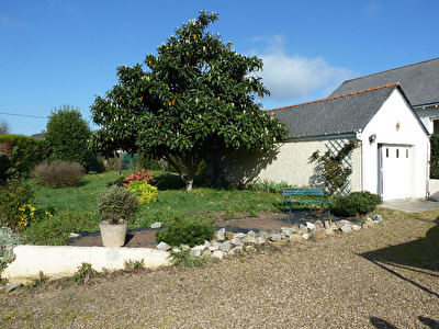 Maison Villeveque , 76m2, jardin, garage!