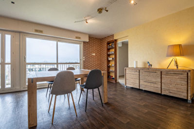 Appartement Saint Malo 4 pieces - balcon - 3 chambres - garage