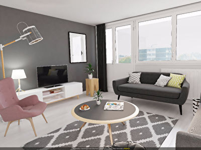 Appartement TRAPPES - 3 pieces - 63,99 m2